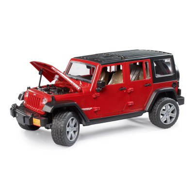 Žaislinis BRUDER visureigis JEEP Wrangler 02525