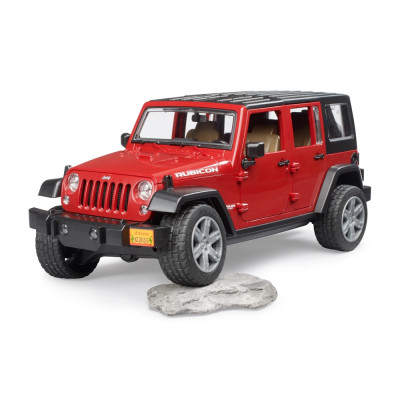 Žaislinis BRUDER visureigis JEEP Wrangler 02525