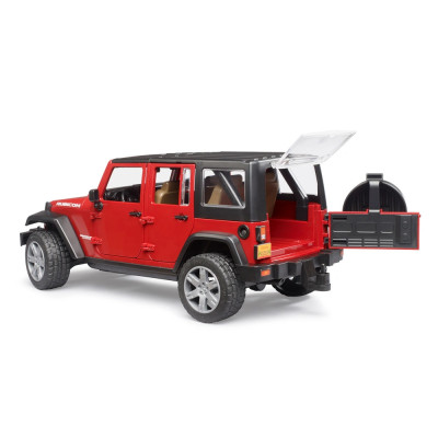 Žaislinis BRUDER visureigis JEEP Wrangler 02525