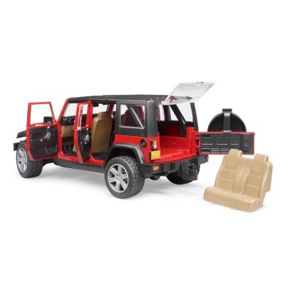 Žaislinis BRUDER visureigis JEEP Wrangler 02525