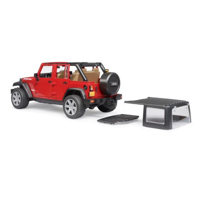 Žaislinis BRUDER visureigis JEEP Wrangler 02525