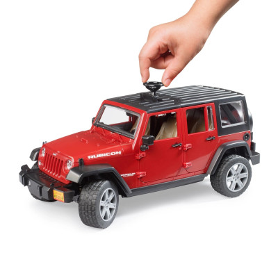 Žaislinis BRUDER visureigis JEEP Wrangler 02525