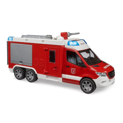 Žaislinė BRUDER gaisrinė Mercedes Benz Sprinter su šviesomis ir garsu 02680