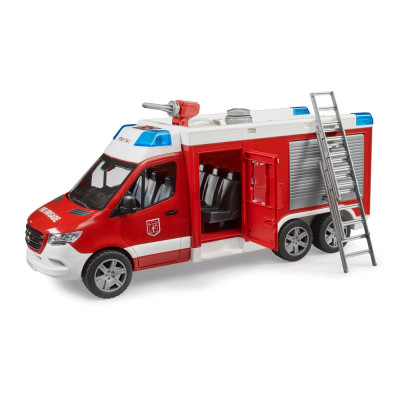 Žaislinė BRUDER gaisrinė Mercedes Benz Sprinter su šviesomis ir garsu 02680