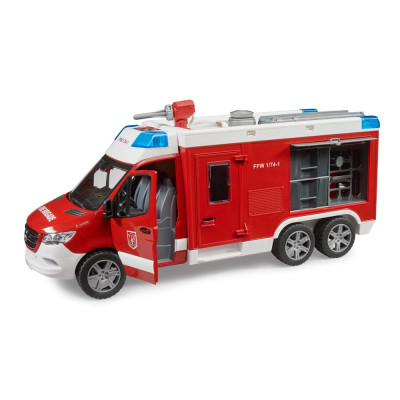 Žaislinė BRUDER gaisrinė Mercedes Benz Sprinter su šviesomis ir garsu 02680