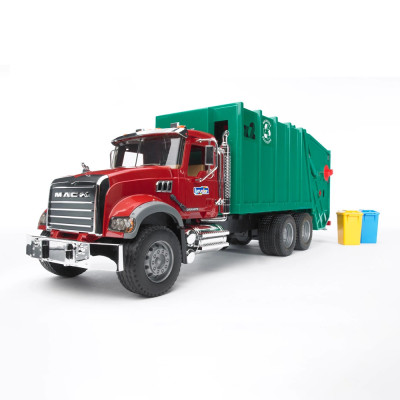 Žaislinė BRUDER šiukšliavežė Mack Granite 02812