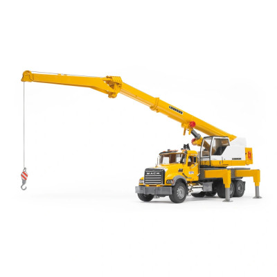 Žaislinis BRUDER kranas Mack Granite Liebherr 02818