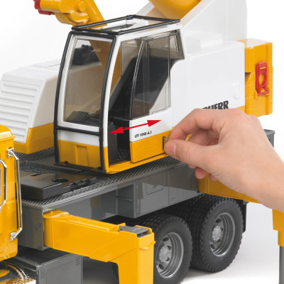 Žaislinis BRUDER kranas Mack Granite Liebherr 02818
