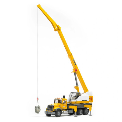 Žaislinis BRUDER kranas Mack Granite Liebherr 02818