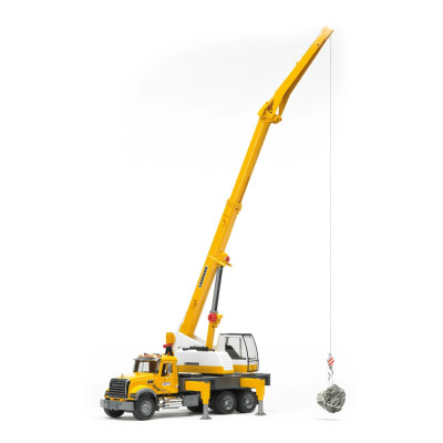 Žaislinis BRUDER kranas Mack Granite Liebherr 02818