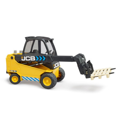 Žaislinis BRUDER JCB krautvas su palete 02512