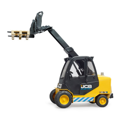 Žaislinis BRUDER JCB krautvas su palete 02512
