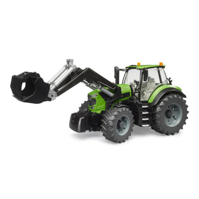 Žaislinis BRUDER traktorius Deutz 8280 TTV su krautuvu 03161