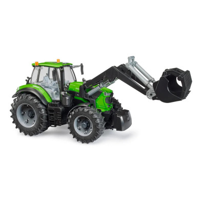 Žaislinis BRUDER traktorius Deutz 8280 TTV su krautuvu 03161