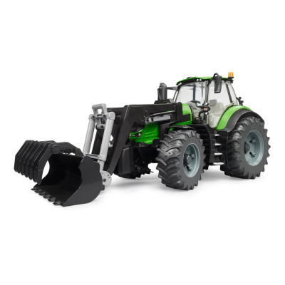 Žaislinis BRUDER traktorius Deutz 8280 TTV su krautuvu 03161