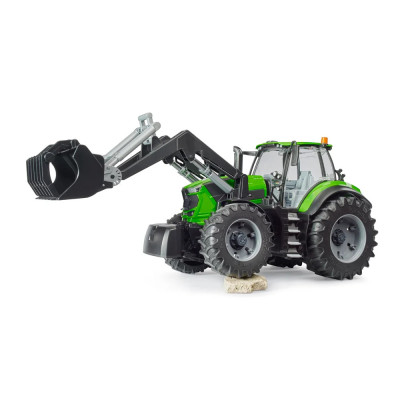 Žaislinis BRUDER traktorius Deutz 8280 TTV su krautuvu 03161