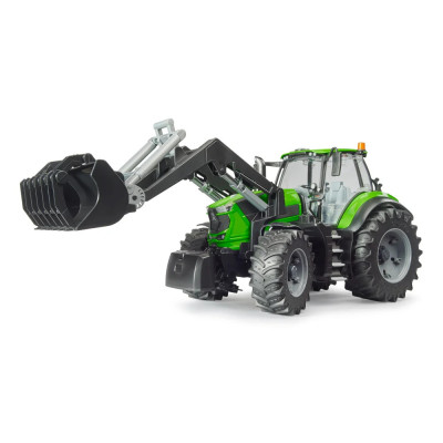 Žaislinis BRUDER traktorius Deutz 8280 TTV su krautuvu 03161
