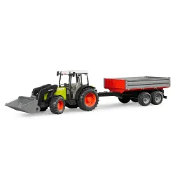Žaislinis BRUDER traktorius su priekaba Claas Nectis 267F 02112 Žaislinis BRUDER traktorius su priekaba Claas Nectis 267F 02112