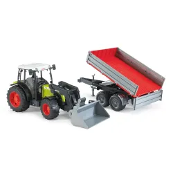 Žaislinis BRUDER traktorius su priekaba Claas Nectis 267F 02112 Žaislinis BRUDER traktorius su priekaba Claas Nectis 267F 02112