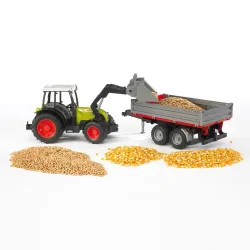 Žaislinis BRUDER traktorius su priekaba Claas Nectis 267F 02112 Žaislinis BRUDER traktorius su priekaba Claas Nectis 267F 02112