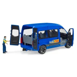 Žaislinis BRUDER turistinis autobusiukas MB Sprinter su figūrėle 02681 Žaislinis BRUDER turistinis autobusiukas MB Sprinter su figūrėle 02681